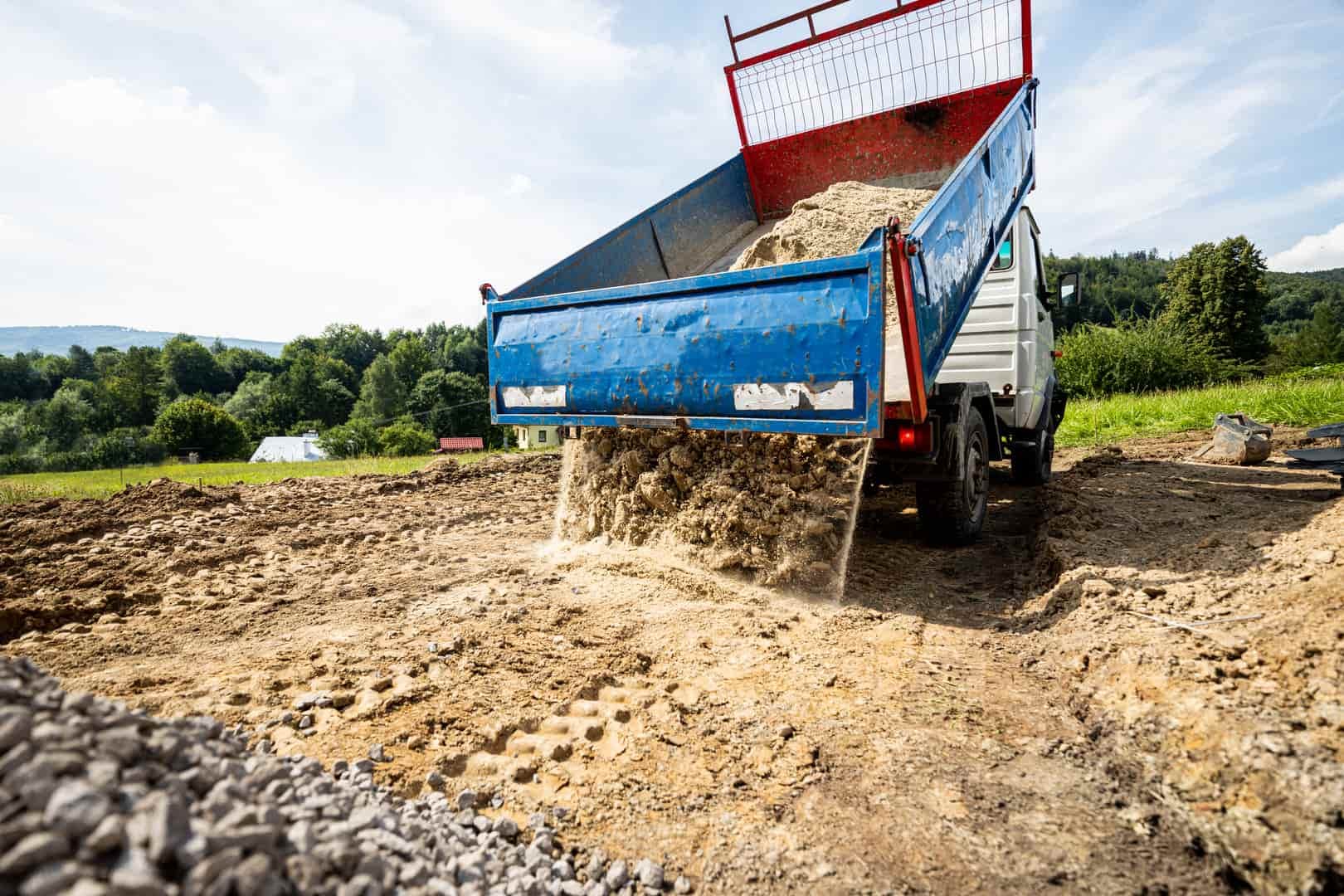 Samochód zastępczy Scania Wywrotka z OC sprawcy